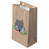 Gezellig Huis Klein Cadeauzakje (Achterkant Gekanteld)