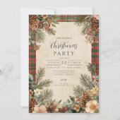 Gezellig huisje kerst kaart (Voorkant)