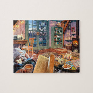 Gezellig huisje puzzel