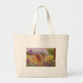 Gezellig huislandschap grote tote bag (Voorkant)