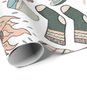 Gezellig Hygge inpakpapier - Kerstcadeau inpakken (Rol Hoek)