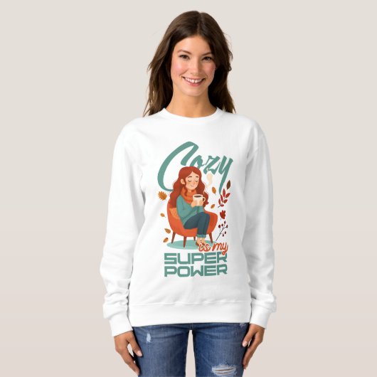 Gezellig is mijn Superpower Trui (Voorkant volledig)