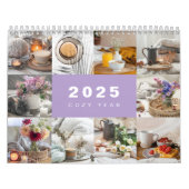 Gezellig Jaar Fotocollage Modern 2025 Kalender (Hoes)