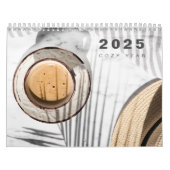 Gezellig Jaar Fotocollage Modern 2025 Kalender (Hoes)