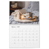 Gezellig Jaar Fotocollage Modern 2025 Kalender (Feb 2027)