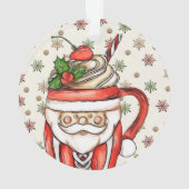 Gezellig Kerst Acryl Ornament (achterkant)
