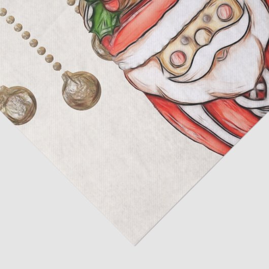 Gezellig Kerst B Weefsel Papier (Detail)