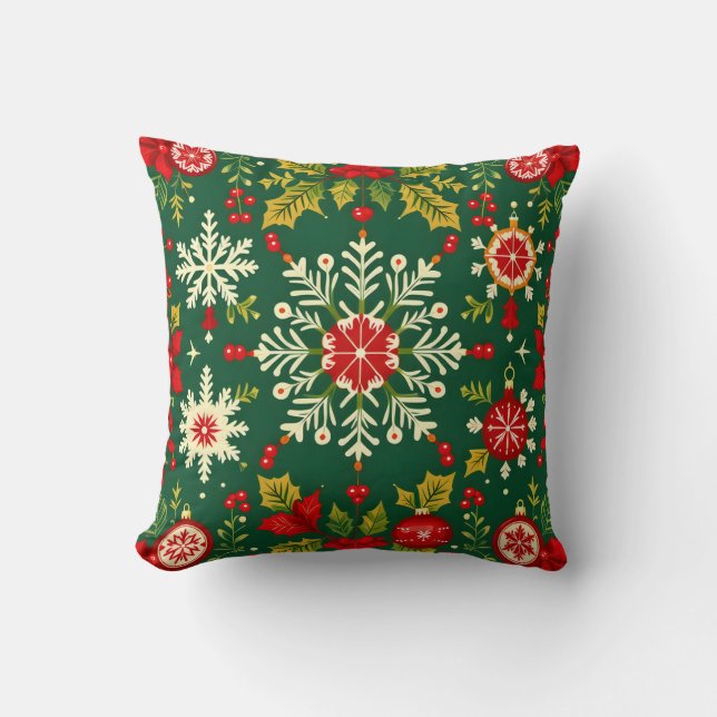 Gezellig Kerst Essence Kussen (Voorkant)