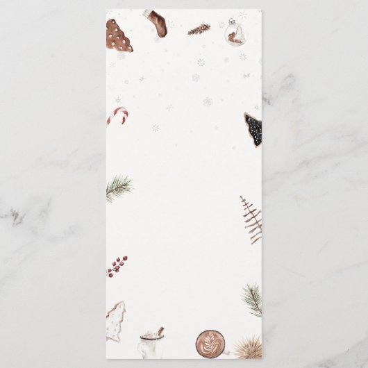 Gezellig Kerst Flat Menu (Achterkant)