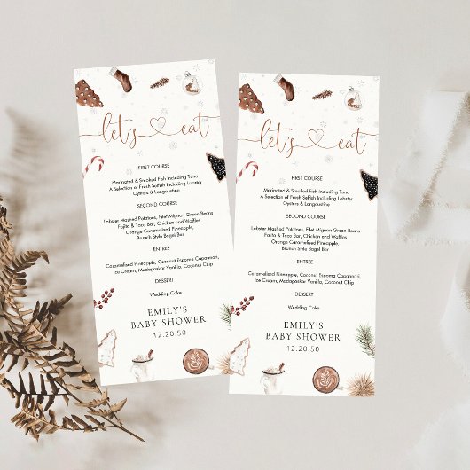 Gezellig Kerst Flat Menu