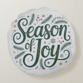 Gezellig Kerst Kinder Kussen | Schattigee vakantie (Achterkant)