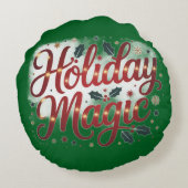 Gezellig Kerst Kinder Kussen | Schattigee vakantie (Achterkant)