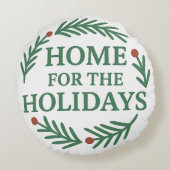 Gezellig Kerst Kinder Kussen | Schattigee vakantie (Achterkant)