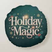 Gezellig Kerst Kinder Kussen | Schattigee vakantie (Achterkant)