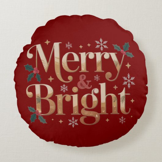 Gezellig Kerst Kinder Kussen | Schattigee vakantie (Voorkant)