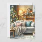 Gezellig Kerst Open Huis  Kaart (Achterkant)