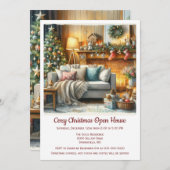 Gezellig Kerst Open Huis  Kaart (Voorkant / Achterkant)