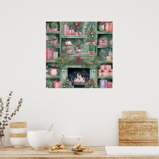 Gezellig Kerst Poster (Keuken)