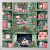 Gezellig Kerst Poster (Voorkant)