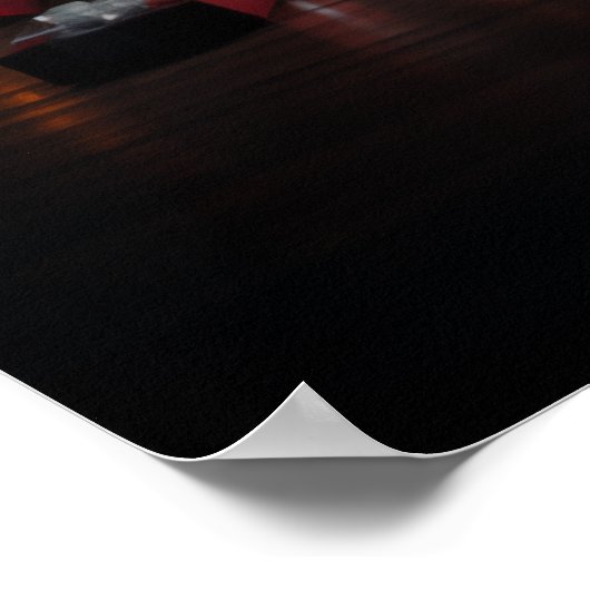 Gezellig kerst poster (Hoek)