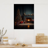 Gezellig kerst poster (Keuken)