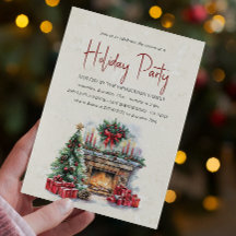 Gezellig kerstfeest met open haard