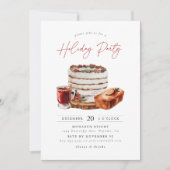 Gezellig kerstfeestje kaart (Voorkant)