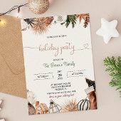 Gezellig kerstfeestje kaart