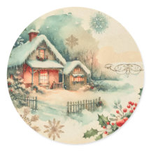 Gezellig kersthuisje