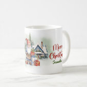 Gezellig Kerstmis winterbos met kabouter Koffiemok (Voorkant rechts)