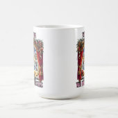 Gezellig kerstvenster display koffiemok (Center)