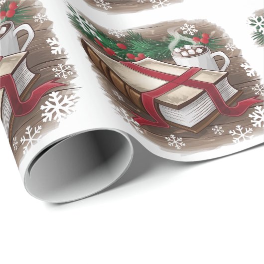 Gezellig kerstvibes cadeaupapier (Rol Hoek)