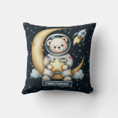 Gezellig Kussen Teddy Bear Astronaut voor Baby (Achterkant)