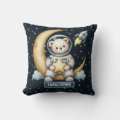 Gezellig Kussen Teddy Bear Astronaut voor Baby (Voorkant)