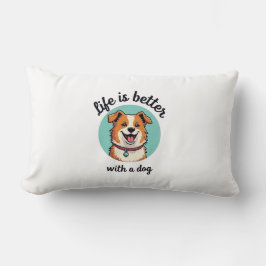 Gezellig kussen voor hondenliefhebbers