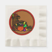 Gezellig land Turkije Plaid Servet (Voorkant)