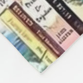 Gezellig leesboek fleece deken (Hoek)