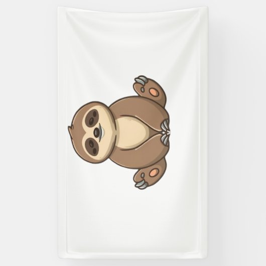 Gezellig Luiaard Classic T-shirt Spandoek (Verticaal)