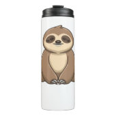 Gezellig Luiaard Classic T-shirt Thermosbeker (Voorkant)