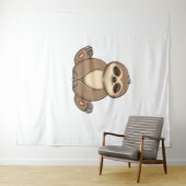 Gezellig Luiaard Classic T-shirt Wandkleed (In Situ (horizontaal))