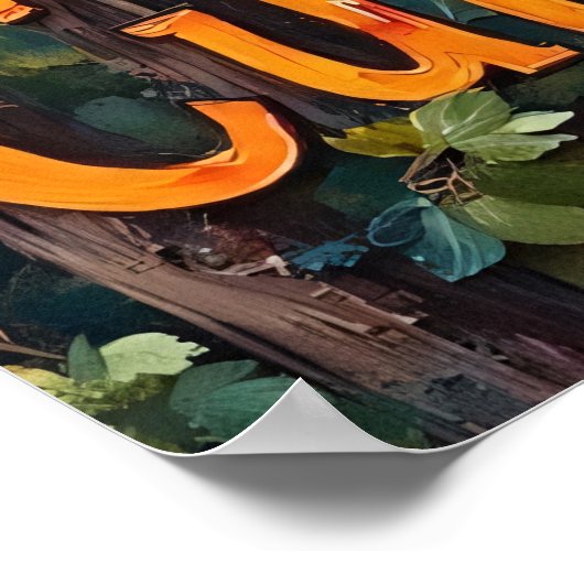 Gezellig maar wild: Raccoon's Close-Up Poster (Hoek)