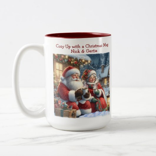 Gezellig met een kerst Mok (Links)