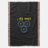 Gezellig met onze stijlvolle gooi deken Design (Voorkant Verticaal)