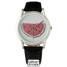 Gezellig Minimal Oma Vibe Haak Watermeloen Fruit Horloge