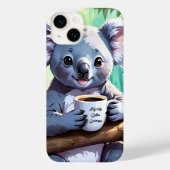 Gezellig Oerwoud Koala Coffee Case-Mate iPhone Case (Achterkant)