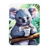 Gezellig Oerwoud Koala Coffee Magneet (Verticaal)
