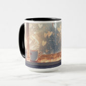 Gezellig paar koffie moment - Rom Mok (Voorkant links)