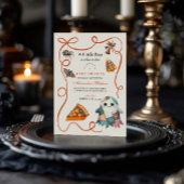 Gezellig Patchwork Halloween Baby shower Kaart