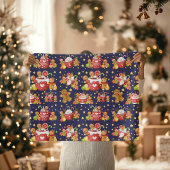 Gezellig peperkoek en warme cacao kerst fleece deken