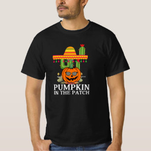Gezellig Pompoen Patch Graphic T-shirt